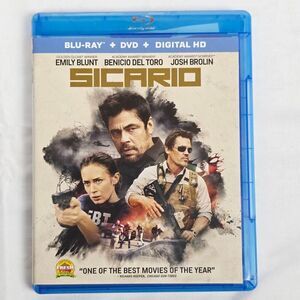 Sicario (Blu-ray + DVD + Digital HD, 2015 Lionsgate)